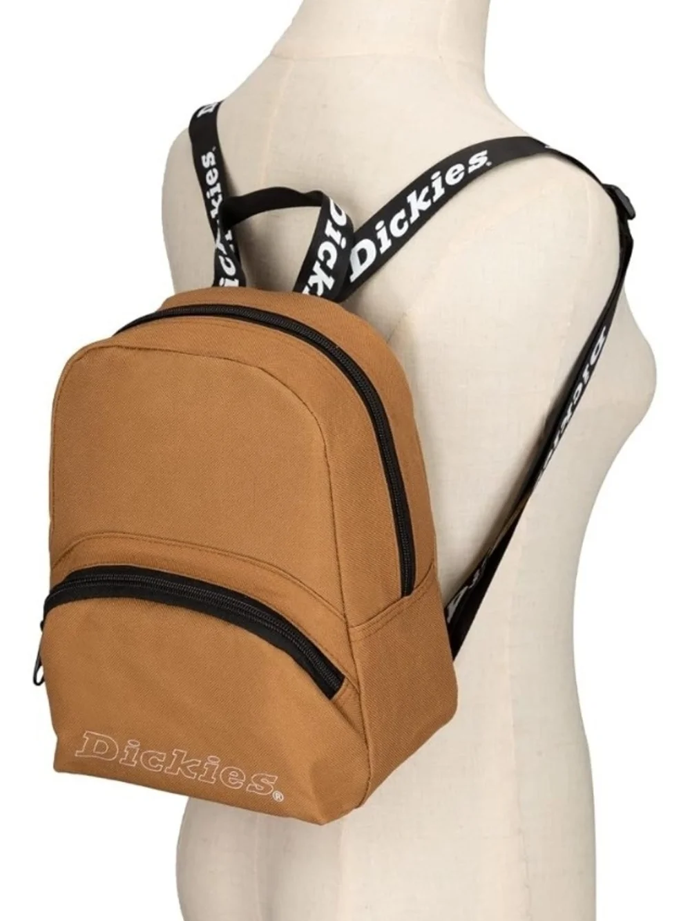 Dickies Men’s Tan Mini Backpack - Casual Everyday Bag